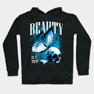 skull  butterfly Hoodie